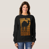 Sweatshirt Craignez La Dune Pour Un Dromedaire (Devant entier)