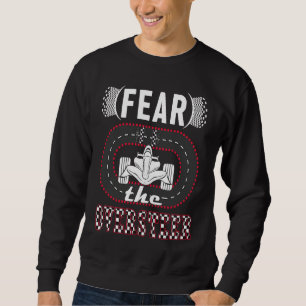 Sweatshirt Craignez le survirage  mini voiture loisir  piste 