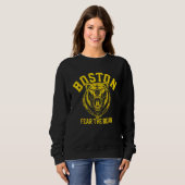 Sweatshirt Crainte Hockey Ours Méfiez-Vous De Boston Bruin (Devant entier)