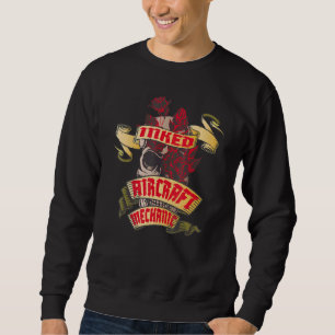 Sweatshirt Crâne encastré et tatouage aux roses rouges