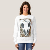 sweatshirt crâne peint (Devant entier)