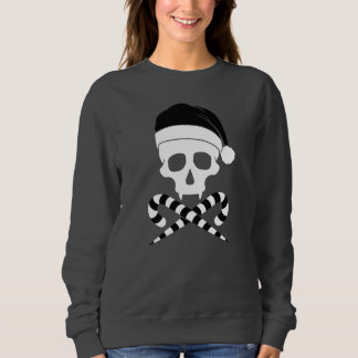 Sweatshirt Crâne personnalisable Santa Claus