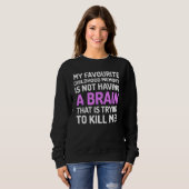 Sweatshirt Craniotomy  &  Brain (Devant entier)