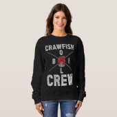 Sweatshirt Crawfish Boil Crew Crayfish 3 (Devant entier)