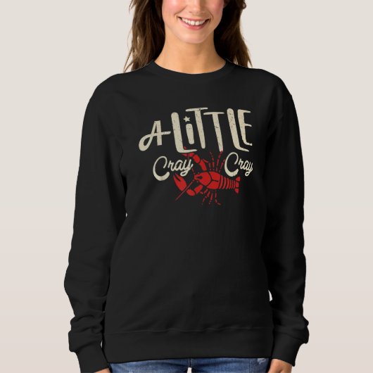 Sweatshirt Crawfish Boil Little Cray Louisiana Garçons Fille (Devant)