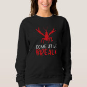 Sweatshirt Crawfish Cajun (Devant)