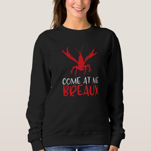 Sweatshirt Crawfish Cajun (Devant)