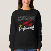 Sweatshirt Crawfish Princess Crustaceans Crayfish 1 (Devant)