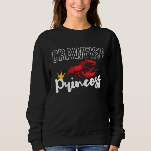 Sweatshirt Crawfish Princess Crustaceans Crayfish  1 (Devant)