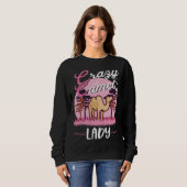 Sweatshirt Crazy Camel lady Camel Girl (Devant entier)