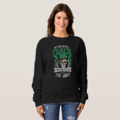 Sweatshirt Crazy Coach vous a averti Coach St patrick (Devant entier)
