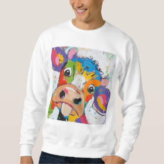 Sweatshirt Crazy Cow