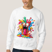 Sweatshirt Crazy Glass (Devant)