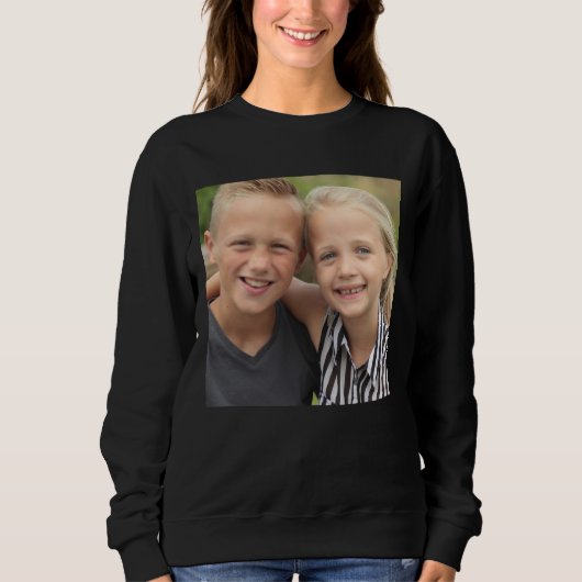 Sweatshirt Create Your Own Photo (Devant)