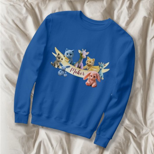Sweatshirt Créateur - Jouets d'animaux peluches