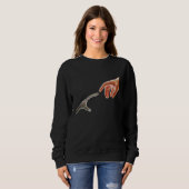 Sweatshirt Création D'Adam Par Michelangelo Robot La Met À La (Devant entier)