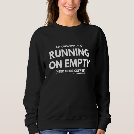 Sweatshirt Créativité sur le vide (Devant)