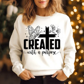 Sweatshirt Créé dans un but