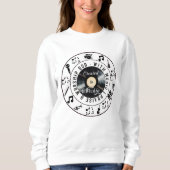 Sweatshirt Créé pour adorer (Devant)