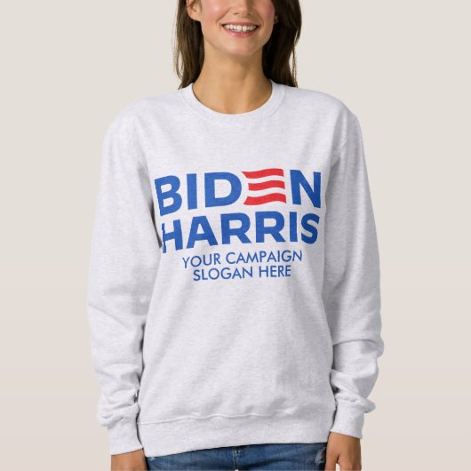 Sweatshirt Créez votre propre Biden Harris 2024 (Devant)