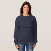 Sweatshirt Créez votre propre blanc (Devant entier)