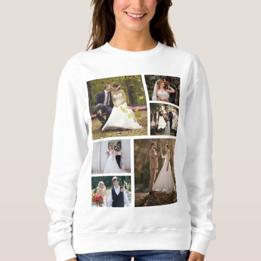 Sweatshirt Créez votre propre collection de Mariage photo 6 (Devant)