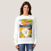 Sweatshirt CRÈME DE LA CROP -Chow- chemises-choisir style (Devant entier)