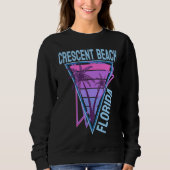 Sweatshirt Crescent Beach Vacation  1 (Devant)