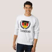 Sweatshirt Crest de l'Allemagne (Devant entier)