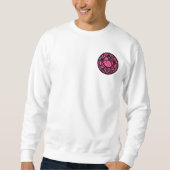 Sweatshirt Crête rose (Devant)