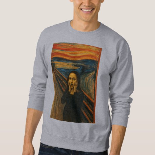 Sweatshirt Cri de Mona Lisa (Devant)