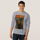 Sweatshirt Cri de Mona Lisa (Devant entier)