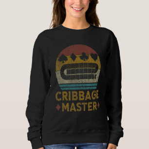Sweatshirt Cribbage Master Cribbage Vintage Cribbage Board G