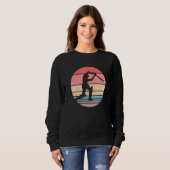 Sweatshirt Cricke Retro Sunset Cricket (Devant entier)