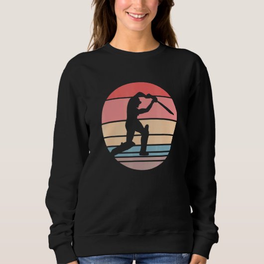 Sweatshirt Cricke Retro Sunset Cricket (Devant)