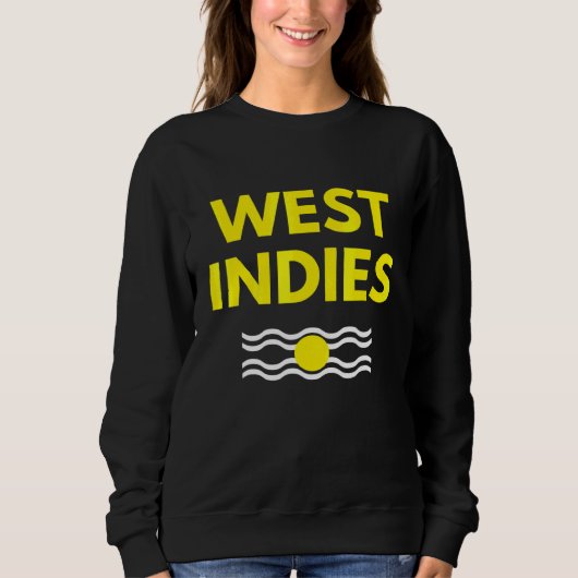 Sweatshirt Cricket West Indies Windies 2 (Devant)