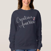 Sweatshirt croate de coeurs d'Entwinted (Devant)