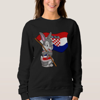 Sweatshirt Croatia Rabbit
