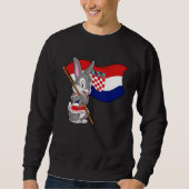 Sweatshirt Croatia Rabbit (Devant)