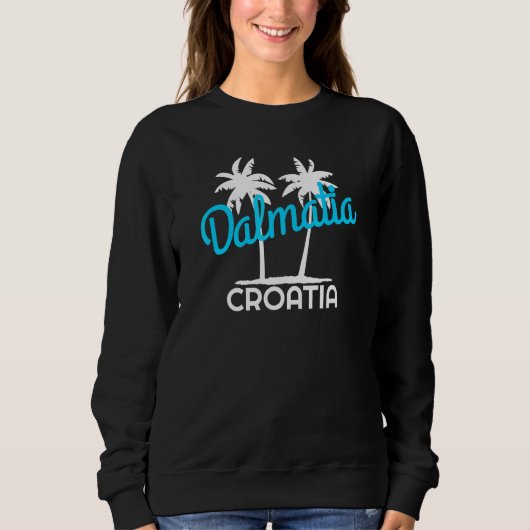 Sweatshirt Croatie Dalmatie (Devant)