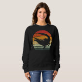 Sweatshirt Crocodile vintage (Devant entier)