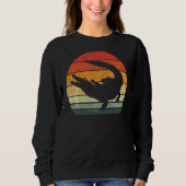 Sweatshirt Crocodile vintage (Devant)