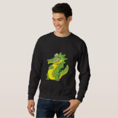 Sweatshirt Crocodile with Braces (Devant entier)