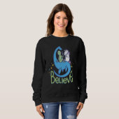 Sweatshirt Croire Aux Créatures Mythiques (Devant entier)
