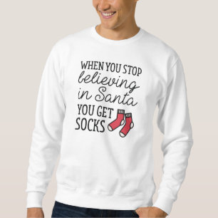 Sweatshirt Croire En Père Noël