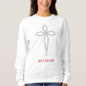 Sweatshirt croisé Jésus-Christ (Devant)