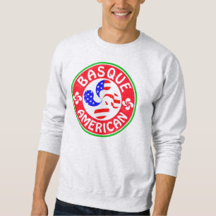 Sweatshirt Croix basque-américaine Euskara Lauburu