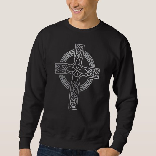 Sweatshirt Croix celtique (Devant)