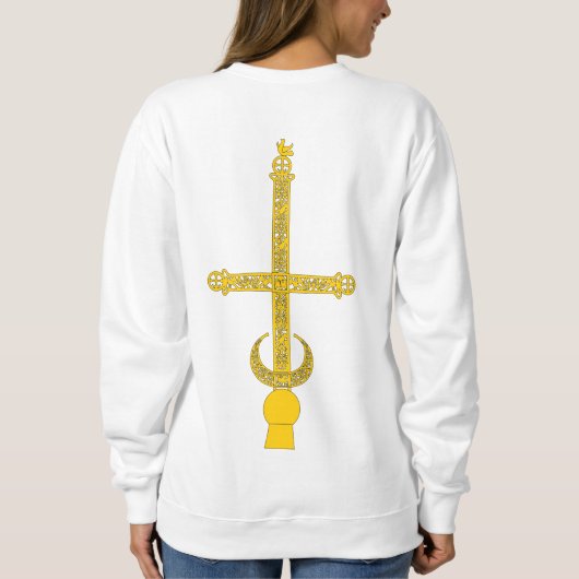 Sweatshirt Croix orthodoxe (Dos)