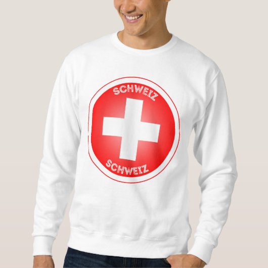Sweatshirt Croix suisse Schweiz (Devant)